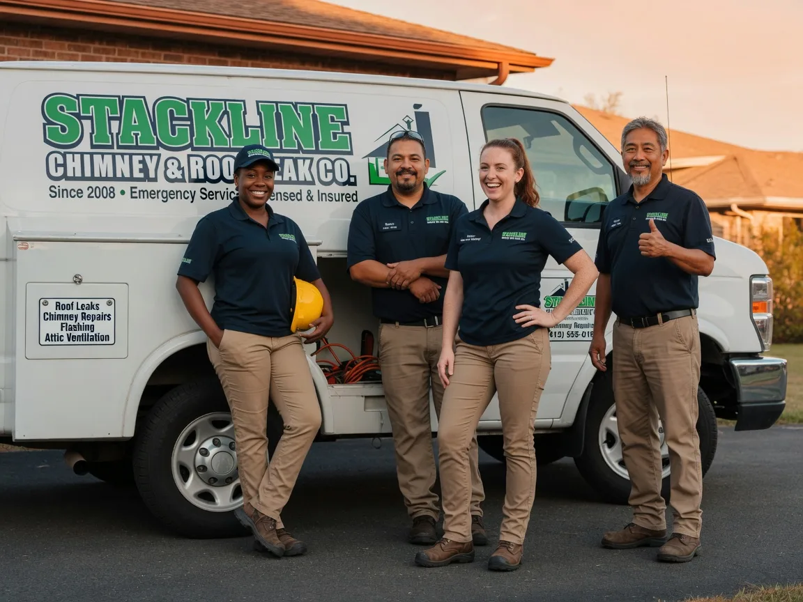 Chimney flashing repair company in Dunfermline, IL